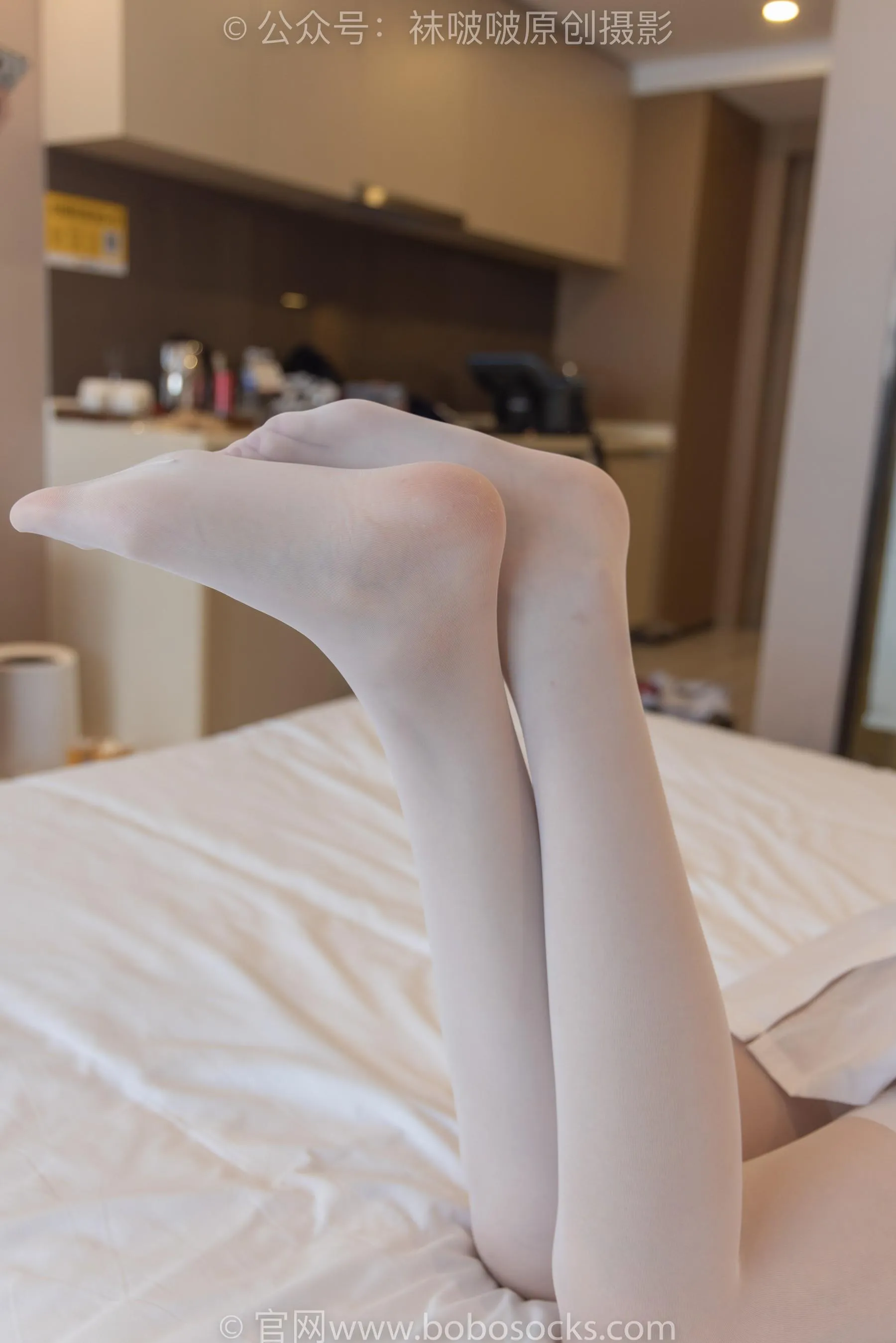 [BoBoSocks袜啵啵]NO.206 小甜豆-绑带凉鞋、白丝大腿袜、小护士服[23] [53P]插图5